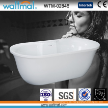 Einzigartig entworfene hochwertige freistehende Badewanne (WTM-02846)